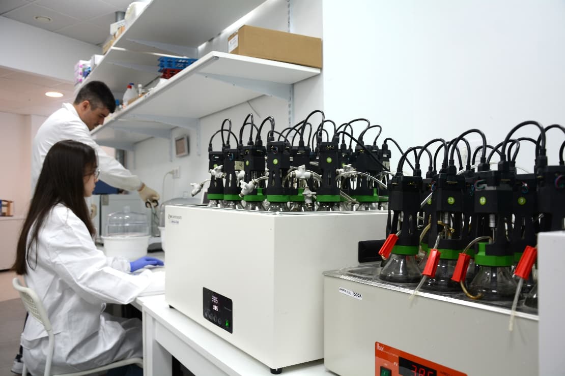 Ensayos de potencial metanogénico en el laboratorio de iCODA
